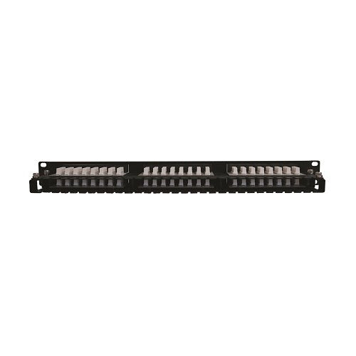 Tripp Lite N252-048-1U 48-Port 1U Rack-Mount CAT6/CAT5 High Density 110 Patch Panel, 568B, RJ45 Ethernet