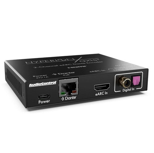 AVPro Edge ACP-AXIS2 2-Channel eARC DANTE Encoder, PoE, 20-20kHz