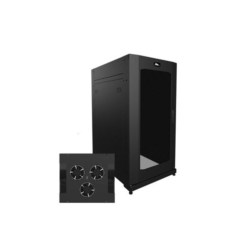 Middle Atlantic SNE24H-2436-A1 SNE Series Security Network Rack Enclosure, 36\\" Deep, 24 RU