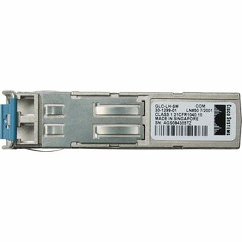 On-Q GLC-LH-SM-LEG 1000Base‑LX/LH SFP Transceiver Module, LC Duplex, Silver