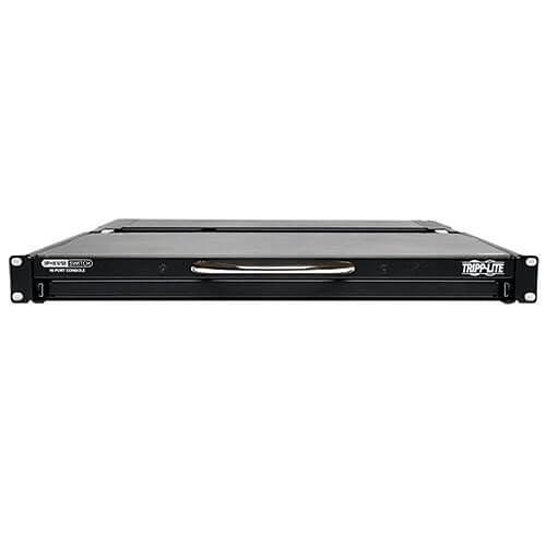 Tripp Lite B070-008-19-IP NetCommander 8-Port CAT5 KVM Over IP Switch, 19\\" LCD, 1 Remote + 1 Local User, 1U Rack-Mount