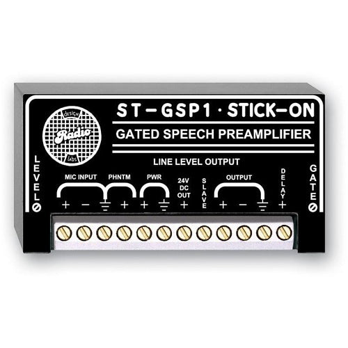 RDL ST-GSP1 Gated Speech Preamplifier, Microphone to Line
