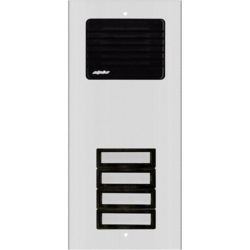 Alpha 4 Plast Button L/s Panel-Alum. Image of AY-ES61204