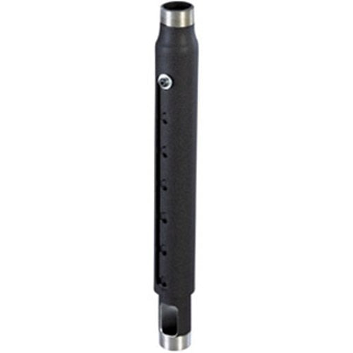 Chief CMS0203 Adjustable Extension Column, 1" Increments, Black, 2-3'