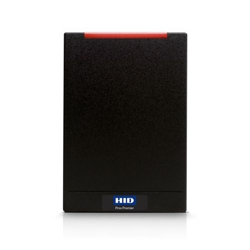 HID 920PXNNEK20000 Prox Premier R40 Contactless Smartcard Reader, Wall Switch with Pigtail Connection, Standard and Mobile-Ready, HID Prox, Wiegand, Revision E, Black