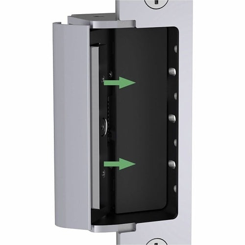 HES 1500C-630-DLM 1500 Series Complete Pac Electric Strike with 1LB Faceplate Kit for Latchbolts, Dual Lock Monitor , Satin Stainless Steel