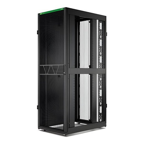 APC AR3155B2 NetShelter SX Server Rack Gen 2, 45U, 2124Hx750Wx1070Dmm, with Sides, Black