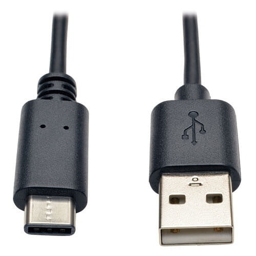 Tripp Lite U038-006 USB-A to USB-C Cable, USB 2.0, (M/M), 6\' (1.83 m)