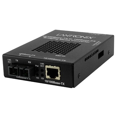 Lantronix SBFTF1013-105-LA SBFTF Series Media Converter 10/100BTX to 100BFX, 1x9, SC MM, 3.3V, LA