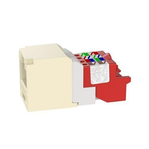 Panduit CJ5E88TEI Mini-Com Module Cat 5e UTP Keystone Jack, 8 Pos 8 Wire