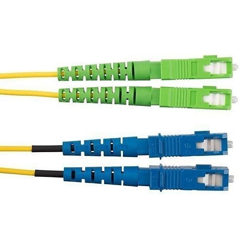 Panduit F923LANSNSNM003 Fiber Optic Patch Cable, OS2, 2F, 3mm, PC LSZH Silver Coated Copper APC/Silver Coated Copper Duplex Standard