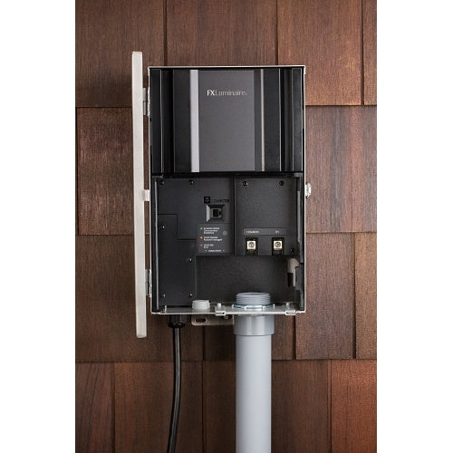 FX Luminaire LSAT-300-M Luxor Satellite Controller, 300W, Paintable Matte Grey