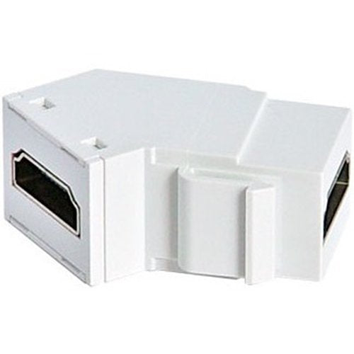 On-Q WP1234-WH-10 On-Q WP1234WH10 HDMI Keystone Coupler Insert, 10-Pack, White