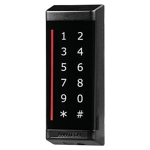Kantech KT-MUL-MT-KP2 Multi-Technology Smartcard Keypad Reader, Mullion Mount, Single Gang, 13.56 MHz + 125 kHz