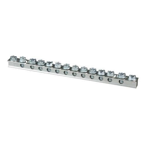Panduit UGB2/0-414-10 Shelf Mounting & Ground Kits, 10 Port Universal Ground Bar