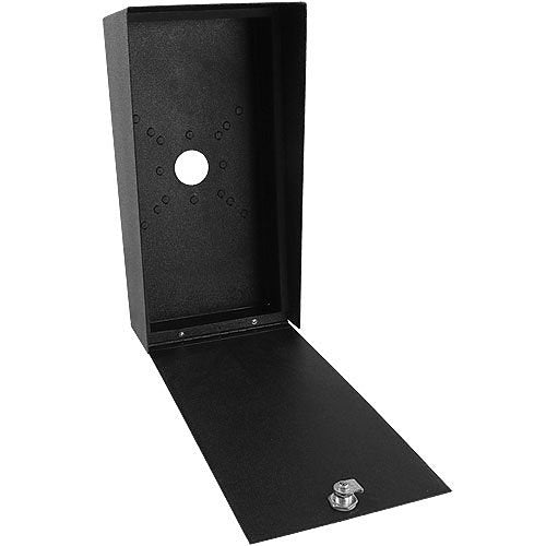 Pedestal Pro PORTRA-CS-8X16-E 8\\" 16\\" Portrait Steel Housing, Black Power Coated