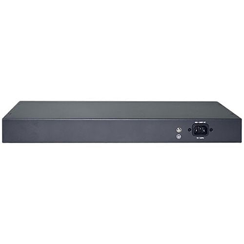 GeoVision 140-APOE162-001U 16-Port Gigabit PoE +2 Gigabit SFP Uplink Port, 1U RS