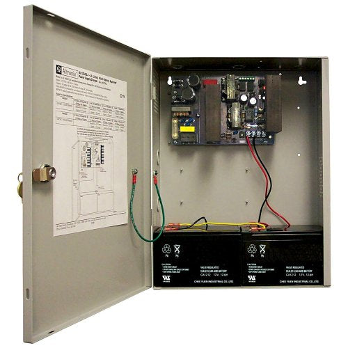 Altronix AL1024ULX Power Supply Charger, Single Fused Output, 24VDC at 10A, BC400 Enclosure