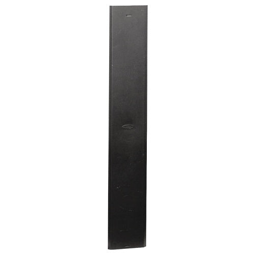 Hubbell VSC3 S-Series Vertical Channel Cover for VS Series, 3\\" Wide, Steel, Black