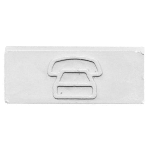 Hubbell IW100T Jack Accessories, Icon Voice, White