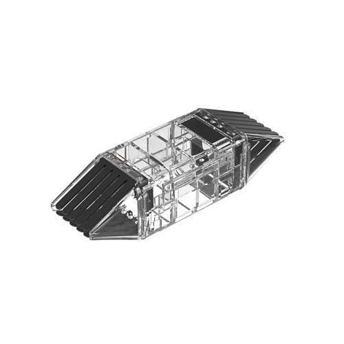 Panduit CLRCVR2-1 StructuredGround Insulating Cover, 2-1, Polycarbonate / Polypropylene, Clear / Black