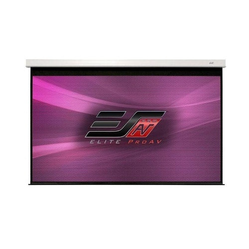 Elite Screens IHOME200HW3-E6 200\\" Evanesce Plus In-Ceiling Recessed Electric Projection Screen for Large Rooms