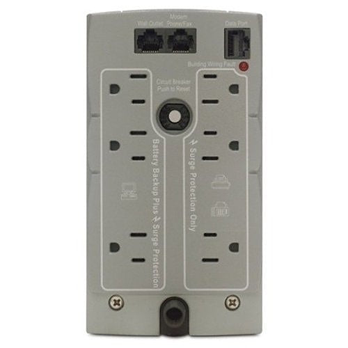 APC BK500 Back-UPS CS 500VA, 120V, NEMA Outlets, 3-Surge, Beige