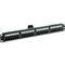 ICC ICMPP024T2 24-Port 6P2C Telco Patch Panel, RMS, Black
