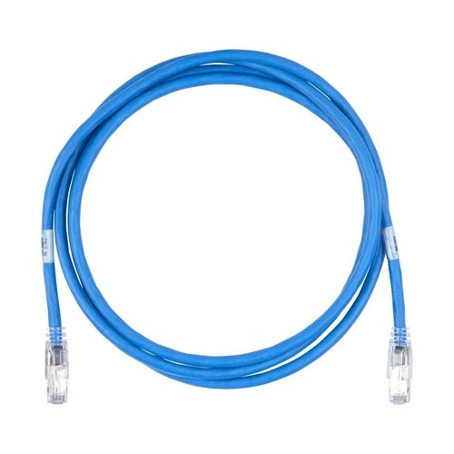 Belden CAF1102002 10GX Tailored Shielded Modular CAT6A Patch Cord, F/UTP, 24/4 Solid, Riser-CMR, 2\', Red