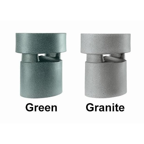 OWI LGS100GREEN 6.5" Oval 2-Way Full Range Landscape Garden Outdoor Speaker, Ohm, 100W, 360˚, Green
