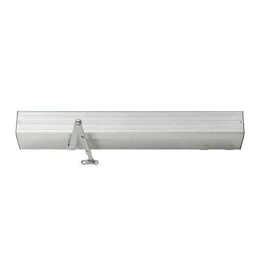 LCN 4642-REG AL Regular Arm Auto Equalizer Door Operator, Grade 1, Push Side Mounting, Electrohydraulic, Aluminum