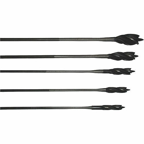 BES QTT91612 12\\" Quattro Auger Flex Drill Bit with Cutting Edges and Screw Tip 9/16\\"