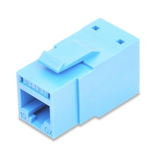 Belden RVAMJKUTB-S1 REVConnect 10GX UTP Jack, TIA‑Compliant, Blue