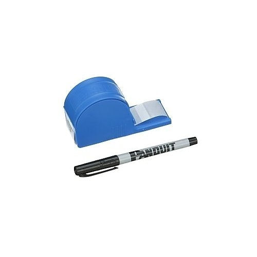 Panduit S100X125VARY StrongHoldb Cable Marker Dispenser, Vinyl, 0.38\\" Label H, White