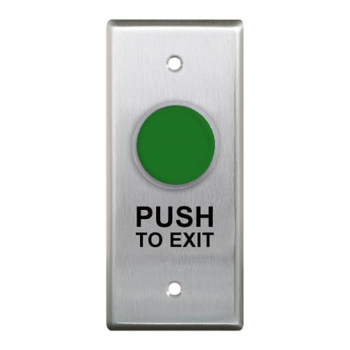 Camden CM-8100G/7 Spring Return Normally Open Momentary Push to Exit Button