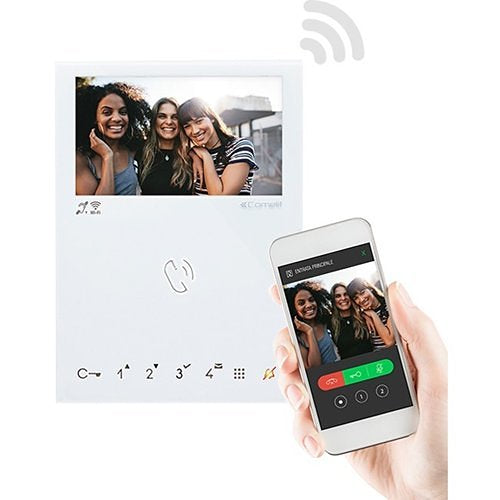 Comelit Mini Handsfree BM WIFI Monitor, VIP Image of CU-6742W