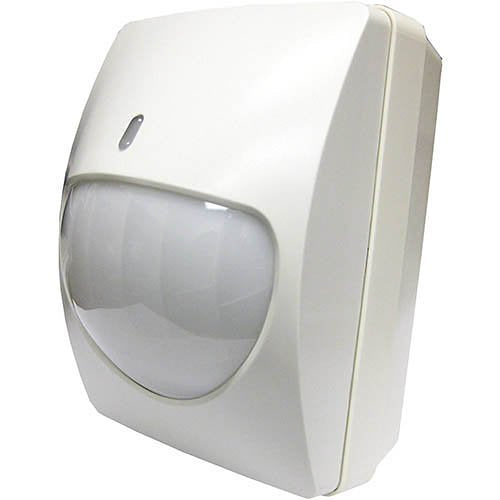 Optex CX-702RI iSeries Wireless Indoor/Outdoor PIR Sensor, Dual Option Coverage Area 70' 70' Wide Angle and 150' 8' Long Range