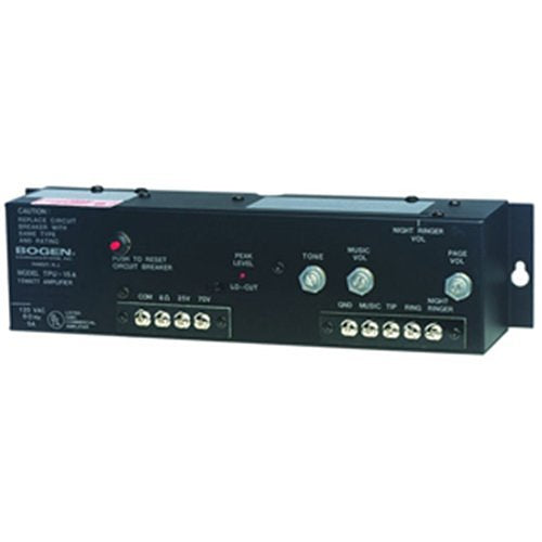 Bogen Telephone Paging Amplifier Image of BO-TPU15A