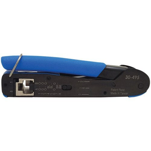 IDEAL 30-495 FT-45 Feed-Thru Modular Plug Crimp Tool