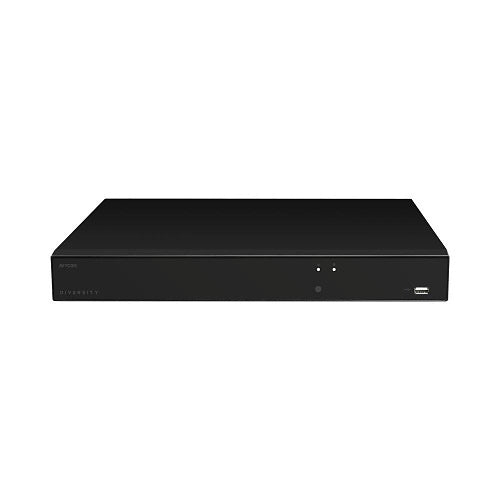 AVYCON AVR-NSV16P16-14T Diversity Series 16-Channel 4K UHD NVR, H.265+, 14TB