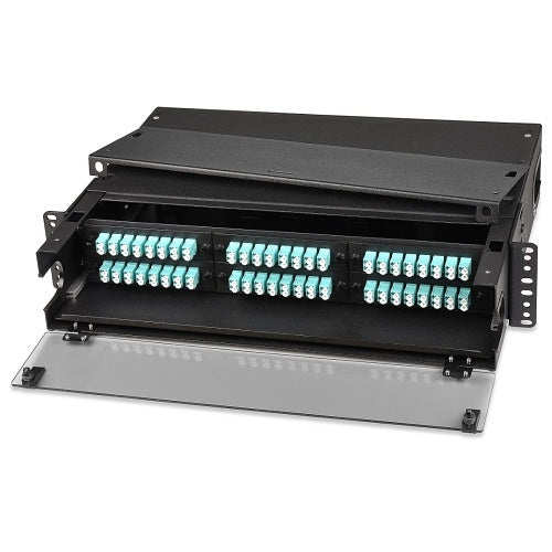 Signamax UFE6HD2-B 6-Adapter Plate Rack Mount Enclosure, Black