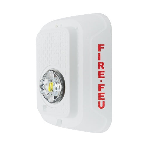 System Sensor SWLED-B L-Series Wall-Mount Strobe with LED, Bilingual Marking, White