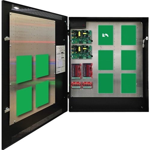 LifeSafety Power FPO150/250-2C82D8PE8M1 FlexPower MCLASS Unified Power System 400W, 12/24VDC, 16 Doors, 16 Lock, 16 Auxiliary Outputs Image of J7-1252CD8M1