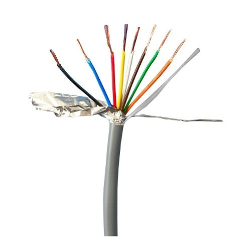 ADI PRO RN-86SR101 22/8 Stranded Riser Shielded Cable, CL3P, 1000\' Express Box, Grey