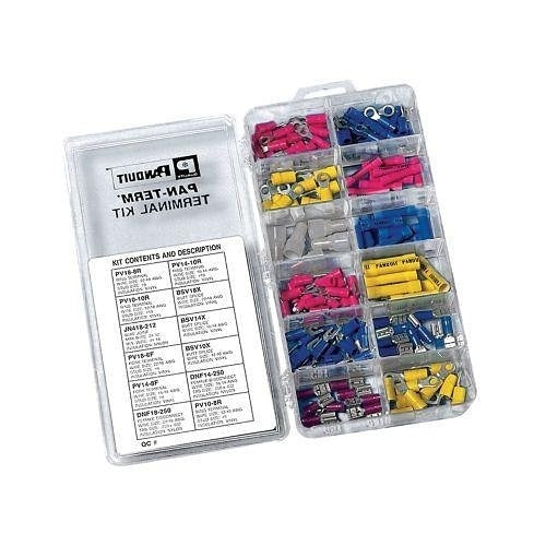 Panduit KP-1075Y Terminal Kit Without Crimp Tool, Plastic