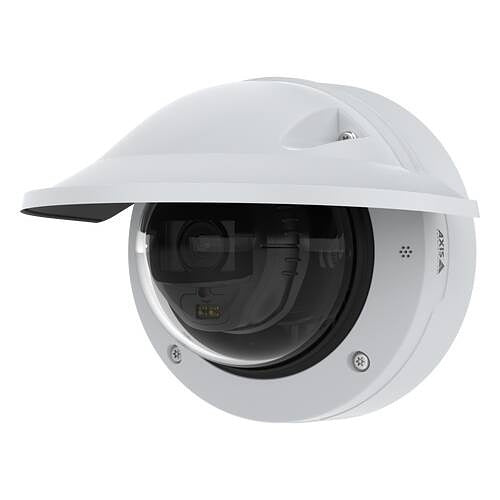 AXIS P3277-LVE 5MP Outdoor Dome Camera, Built-In Microphone, Zoom Lens 3-8.5mm, IR LED, Audio, I/O, H.265