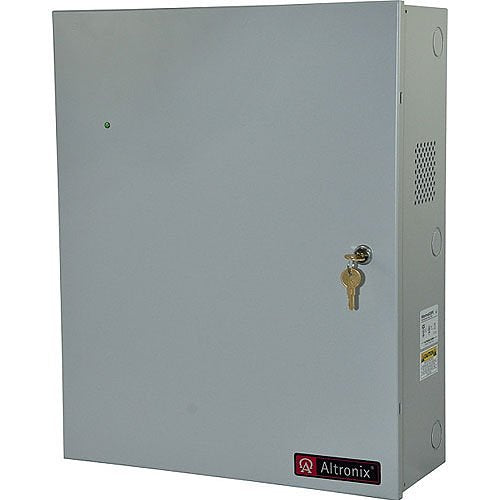 Altronix MaxFit7FE Single Power Supply Expandable Power Systems, 24VDC at 10A. BC750 Enclosure