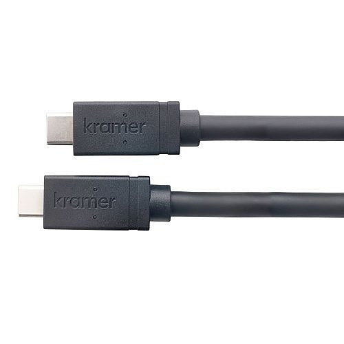 Kramer 96-0219105 CA-U32/FF-15 15\' USB 3.2 Gen USB-C Male to Male Full-Featured Passive Cable