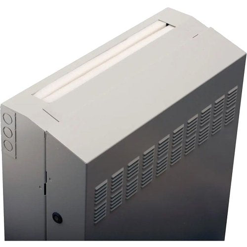 Hubbell RE4 REBOX Commercial Cabinet, 32.2\\" x 24.2\\" x 10\\" D, Light Gray, Pre-Configured