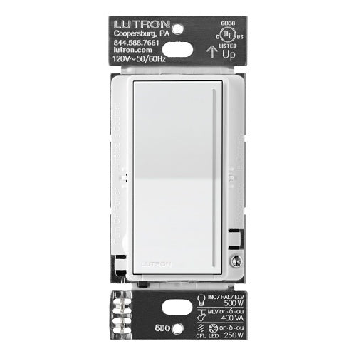 Lutron RRST-PRO-N-SD RadioRA 3 Sunnata LED+ Dimmer, Phase-Selectable Dimming, Satin Sand